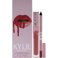Cosmetics Kylie Dudak Kalemi ve Mat Likit Ruj Set 704 Sweater Weather