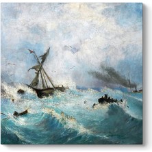 Rafalowicz - Karadeniz De Fırtına Tablosu 50 x 50