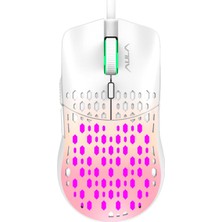 S11 Pro 3600DPI Rgb Optik Gaming Mouse Pembe Kablolu 3600DPI Standart Özelliklerle Tasarlandı