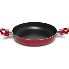 Papilla Redio 20 cm Yumurta Sahanı, Kırmızı