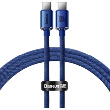 100W 120 cm Pd Type-C Şarj Kablosu Siyah