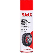 Smx Lastik Parlatma Spreyi 500 ml – Parlak Görünüm, Yağ ve Kire Dayanıklı Formül