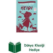 İş Bankası Kültür Yayınları Heidi-Kısaltılmış Metin-Iş Çocuk Klasikleri + Dünya Klasiği Hediye