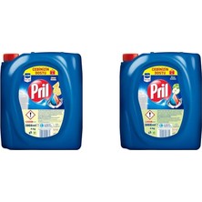 Pril Limon 4 kg x 2 Adet + Pril Elma 4 kg x 2 Adet (16 Kg) Sıvı Bulaşık Deterjanı