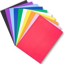Artlantis Eva 10 Renk 35X50 cm 1 Paket Düz Eva Süngeri 10 Lu Renkli Eva 35 * 50 Elişi Okul Önces