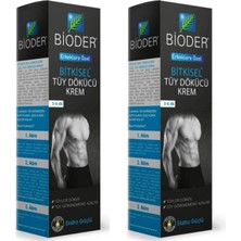 Bioder Tüy Dökücü Krem Erkekler Için 100 ml 2'li Paket Erkek