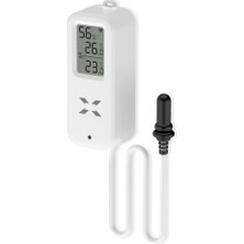 Xenon Smart Dijital Termometre / Akıllı Su Geçirmez Problu Wifi Sıcaklık ve Nem Sensörü X7509