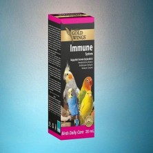 Gold Wings Premium-Immune Papağan ve Kuş Vitamini
