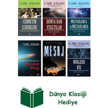 Say Carl Sagan 6 Kitap Seti + Dünya Klasiği Hediye