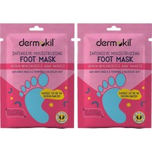 Dermokil Yoğun Nemlendirici Ayak Maskesi 30 ml 2li Paket