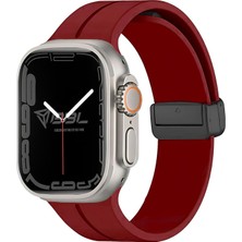 Apple Watch Series Se/11/10/9/8/7/6/5/4/3 ile Uyumlu Silikon Kordon (BBL84)