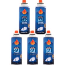Chermik 5'li Gaz Kartuşu Seti Beşli Pürmüz Gazı 5 Adet 227 gr Kamp Gazı