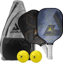 Joola Pickleball Raket ve Setleri - Agassi Şekli Veya Temelleri - Fiberglas Veya Karbon Fiber Yüze