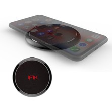 Kablosuz Şarj Aleti 15W | Qi Wireless Charging Pad | Iphone, Samsung ve Android Uyumlu | Usb-C Giri
