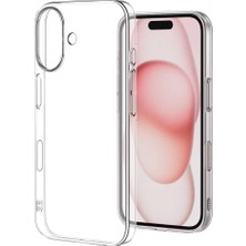 Apple ile Uyumlu iPhone 16 Kılıf Zore Droga Kapak Şeffaf