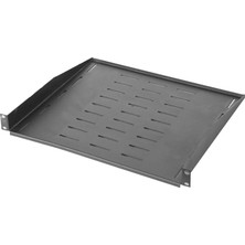 Vatpan 19" 1u Konsol Raf 300MM Siyah