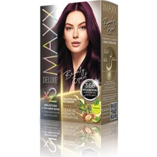 Beauty Expert Haır Color (Keratin)'li 1 Kutu (2 x 50 Ml) (Patlıcan Moru 3.66)