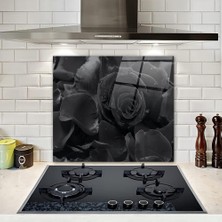 Decorıta Karagül Desen / Cam Ocak Arkası Koruyucu (52CM x 60CM)