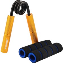Sporsize 23-135 kg El Gücü Artırıcı Alüminyum Sık Sık - El Bilek Güçlendirici Paslanmaz