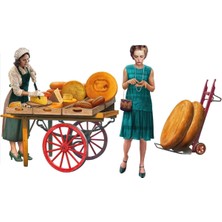 Miniart 38076 1:35 1:35 Peynir Satıcıları