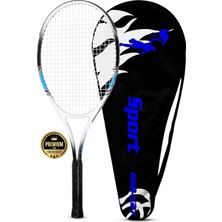 Deluxe 27 Inç Tenis Raketi Çantalı Yetişkin Tennis Racket L2 Grip 68 cm 527