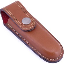 Deri Çakı Kılıfı - Taba 13 cm