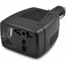 Geseus 150W Araç Içi Power Inverter 12V Dc - 220V Ac Çevirici