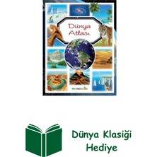 İnkılap Kitabevi Dünya Atlası + Dünya Klasiği Hediye
