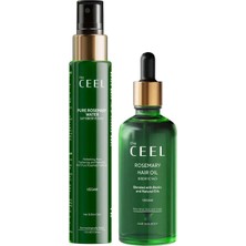 Biberiye Saç Bakım Seti - Biberiye Suyu Saç Toniği 100 ml ve Biberiye Saç Yağı 50 Ml, Biotin