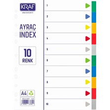 Kraf Separatör 1010R 10 Renk
