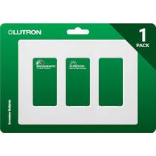 Işık Açma Kapama Düğmesi 3 Claro Wall Plate, Cw-3-Wh, 120.00