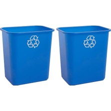 United Solutions 7 Galon / 28 Quart Yer Tasarruflu Geri Dönüşüm Kutusu, Masa Altına ve Küçük