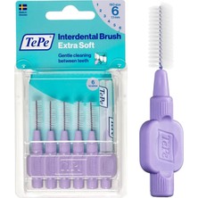 Tepe Blister X-Soft 0.6 mm Mor Diş Arayüz Fırçası (1 x 6 Adet)