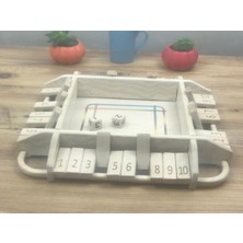 Ahşap Matematik Oyunu 2-4 Oyuncu Için Matematik Becerileri ve Karar Verme Eğitimi Çocuklar Aile