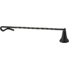Ikea Mum Söndürme Aleti 33 cm Meridyendukkan Metal Mum Söndürücü Siyah Renk