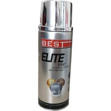 Best Elite Krom Efekt Sprey Boya Parlak Krom Sprey Boya 400 ml Hobi Boyası