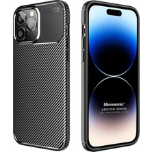 Apple iPhone 14 Pro Için Kılıf Legion Series Siyah [iphone 14 Pro ile Uyumlu Kılıf - Siyah]