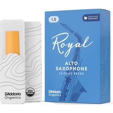 Rico Royal 1.5 Alto Sax Için Güçlü Sazlık (10'lu Paket)