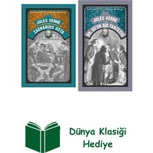 Jules Verne 2 Kitap Seti + Dünya Klasiği Hediye