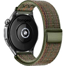 Uyumlu Hasırlı Fabric Loop 22MM Kumaş Kordon Gt5 Gt5 Pro Gt4 Gt3 Gt3 Pro Gt2 Gt2 Pro 46MM Için T