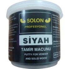 Çok Amaçlı Ahşap Parke Masa Sehpa Çizik Çok Amaçlı Tamir Dolgu Macunu Siyah 240 gr