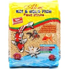 Ahm Koi Goldfish Naturel Pond Sticks 1 kg Balık Yemi