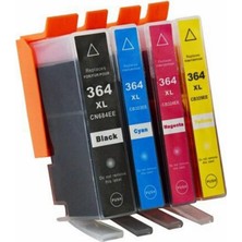 Photo Print® Hp Deskjet 3070A Kartuş Set 4 Renk Takım Muadil Yüksek Kapasite 364XL