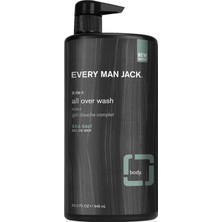 3in1 Sea Salt Şampuan + Saç Kremi + Vücut Şampuanı 945ML