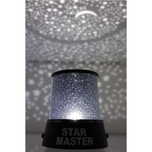 Star Master Yıldız Yansıtmalı Çocuk Odası Gece Lambası Projeksiyon LED Yansıtma