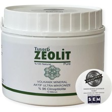 Semedis, Zeolit/klinoptilolit Aktif Ultra Mikronize 10 Mikron Toz 300GR