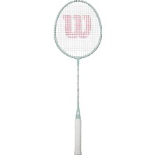 Wilson Reaction 70 Badminton Raketi, G3 (4), Gri/beyaz