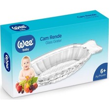 Cam Meyve Rendesi Organik Camdan Üretim Bebek Mama Rendesi Elma Püresi Sebze Püreleri Sağlıkl �