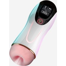 Pureloveadult M30 - Şarjlı Interaktif Hareket ve Ses Özellikli Güçlü Titreşimli Otomatik Sun