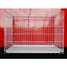 Dayang Köpek Kafesi Beyaz 108X69X77.5, 600-044CW